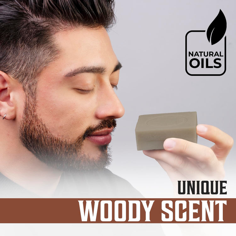 Sandalwood Natural Cold Pressed Bar Soap 2 pack