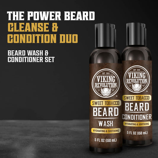 Beard Wash & Conditioner - Sweet Tobacco 5oz