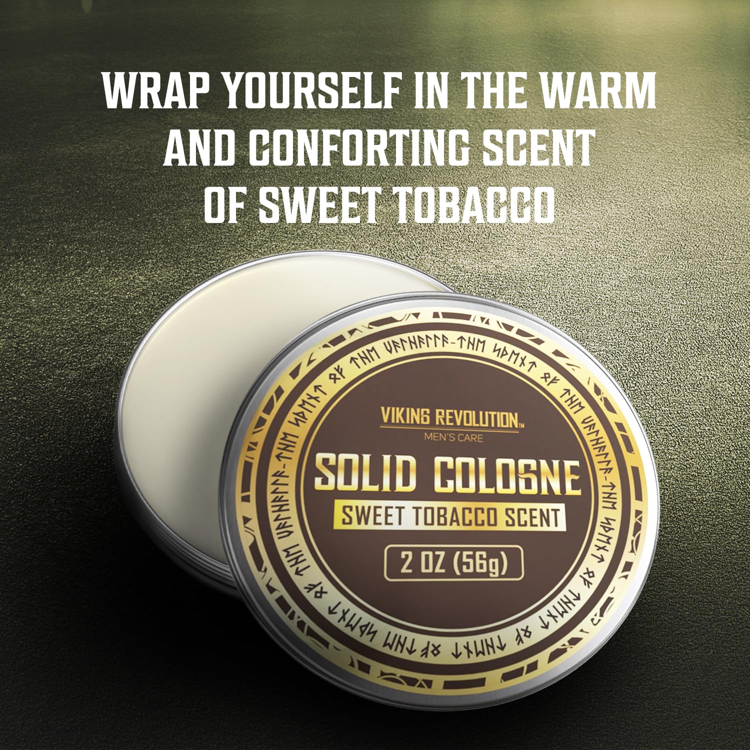 Sweet Tobacco Mens Solid Cologne 2 Oz, with a manly scent; perfect gift for men.