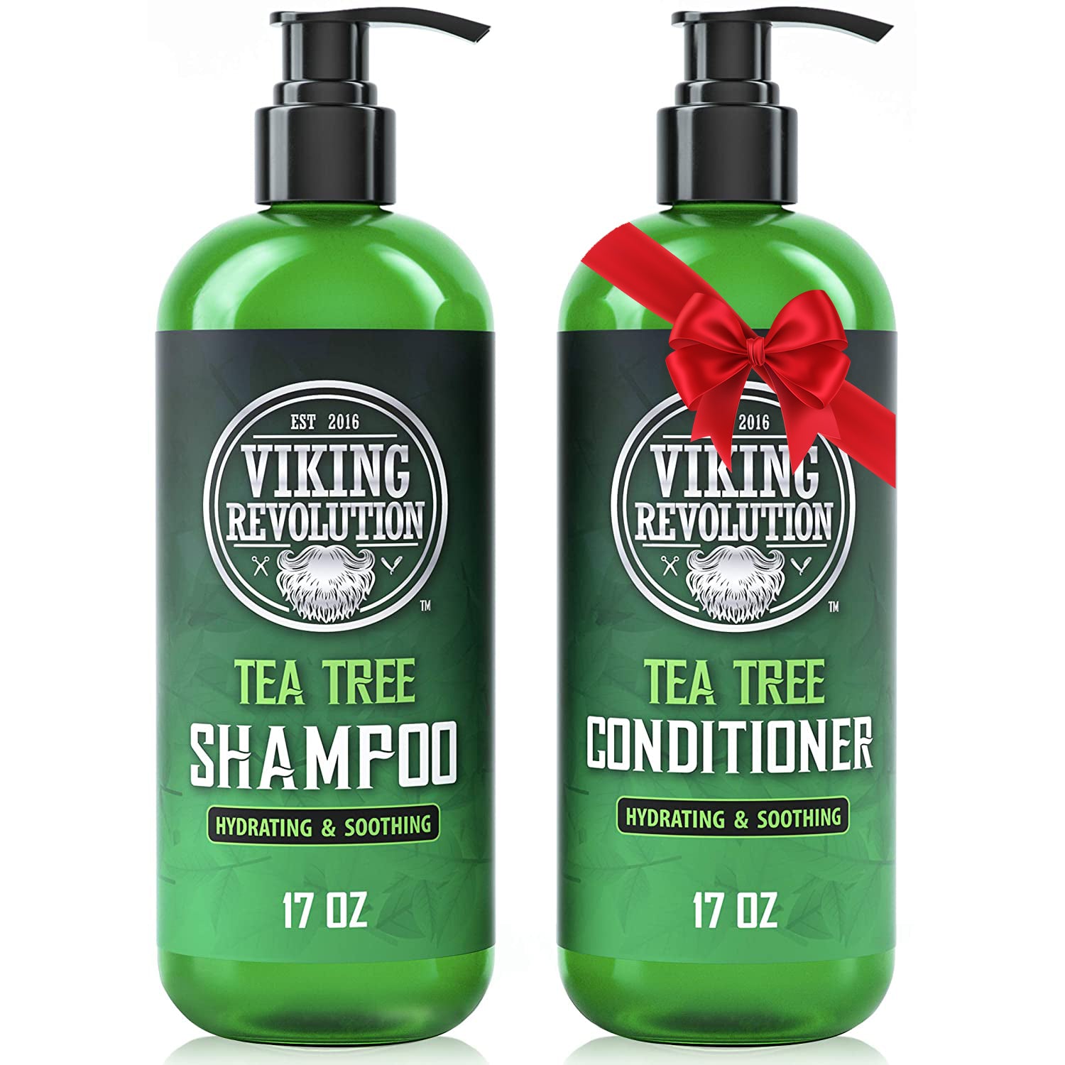 Tea Tree Oil Shampoo & Conditioner Set (17oz)