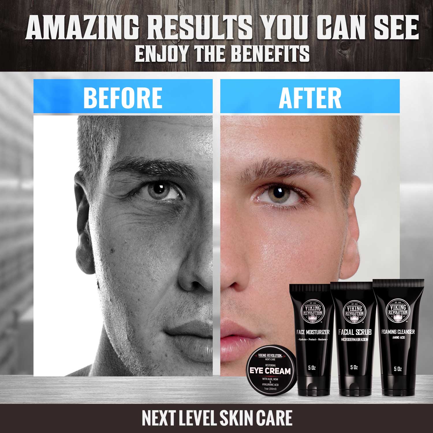 Skin Care Kit for Men