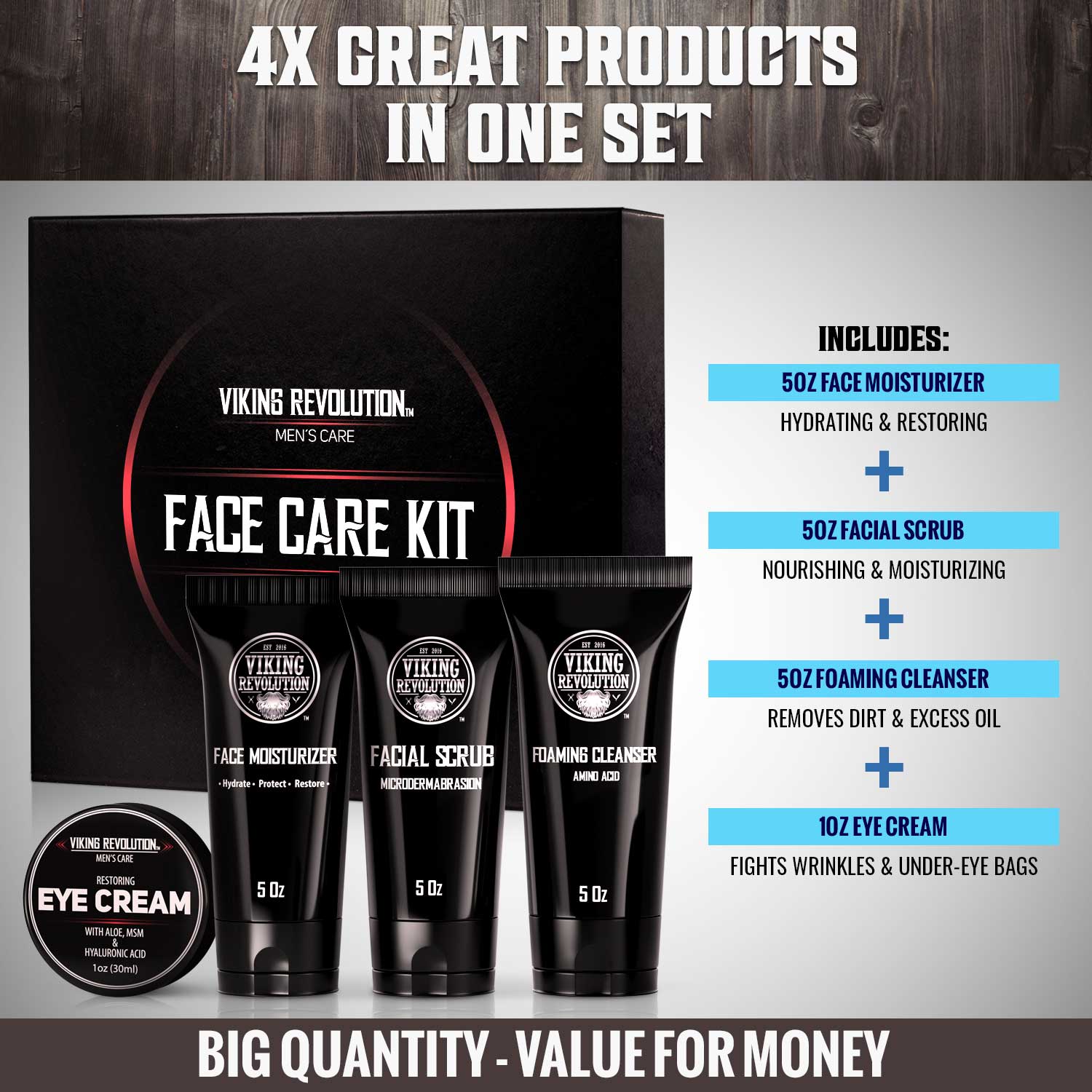 Skin Care Kit for Men