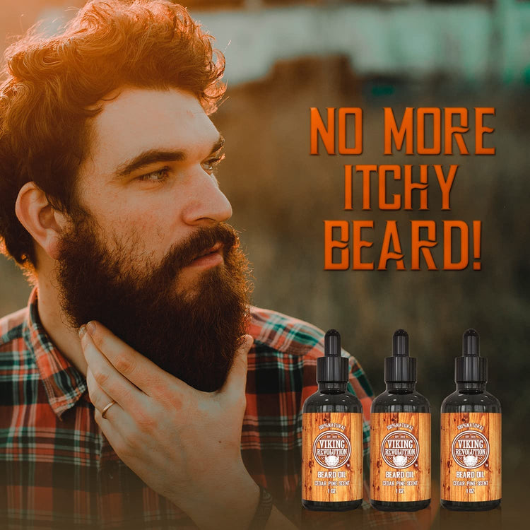 Cedar & Pine Beard Oil - 3 Pack