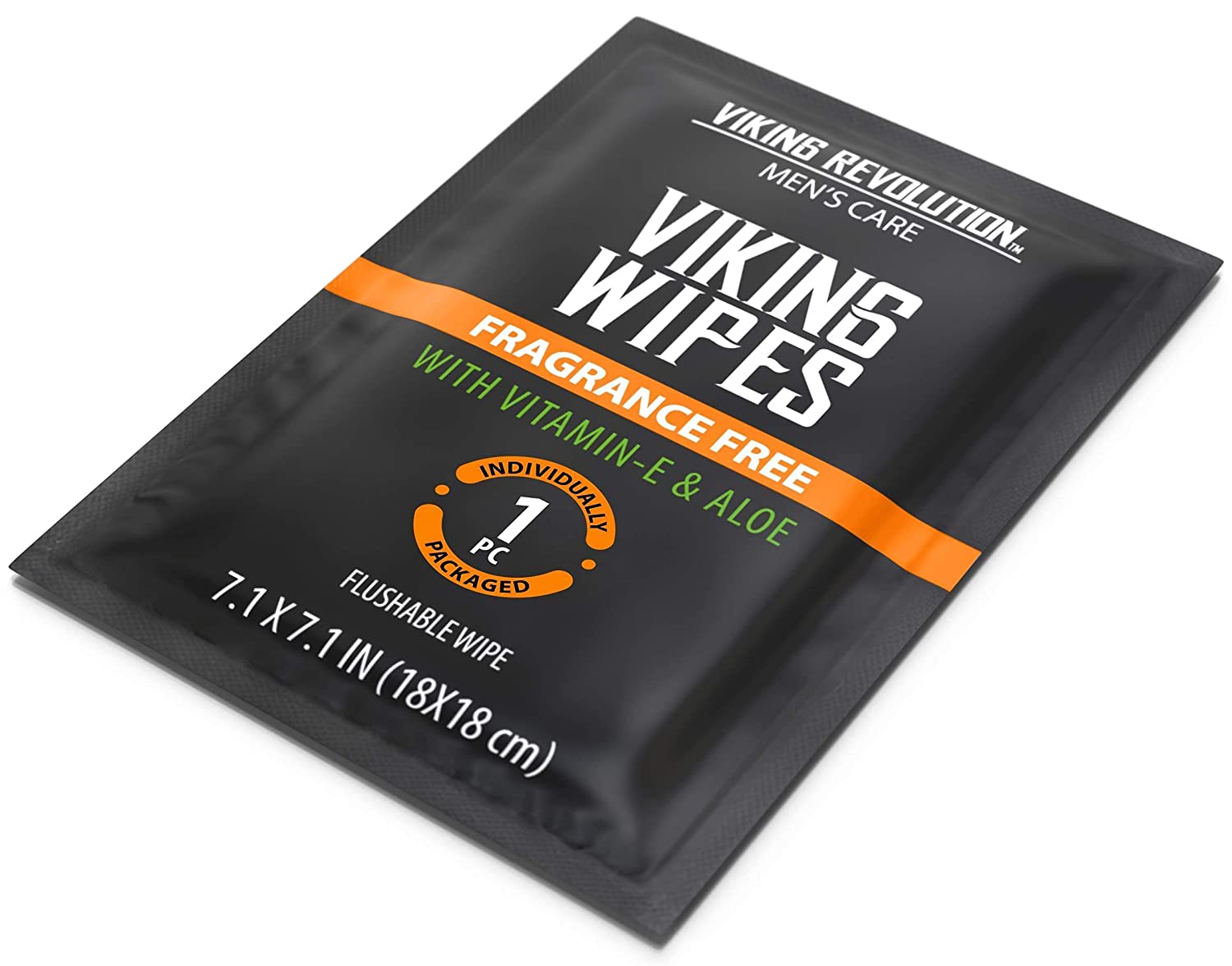 Flushable Wet Wipes for Adults Unscented with Vitamin E and Aloe, 30 Pack.