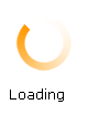 Orange spinner above Loading on white background, like awaiting Sandalwood & Unscented Beard Oil.