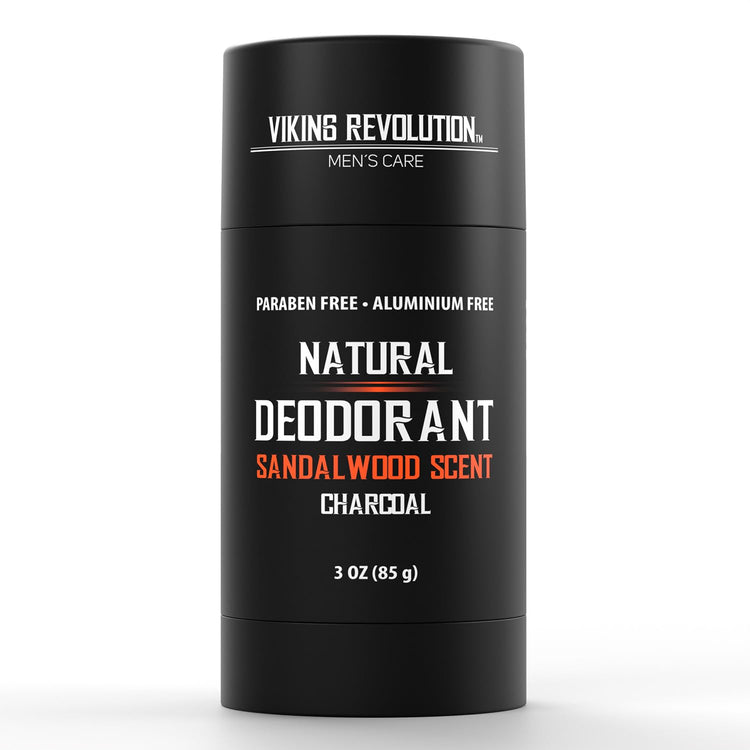 Sandalwood Deodorant for Men - Natural Deodorant for Men Charcoal 3oz
