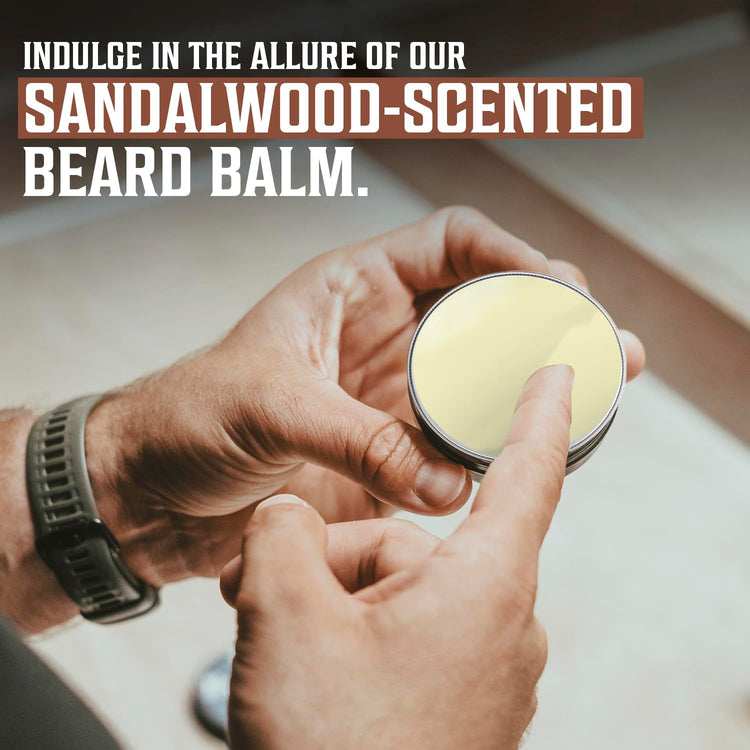 Beard Balm - Sandalwood Scent (2oz)
