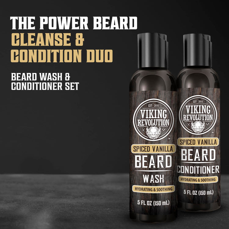 Beard Wash & Conditioner - Spiced Vanilla 5oz