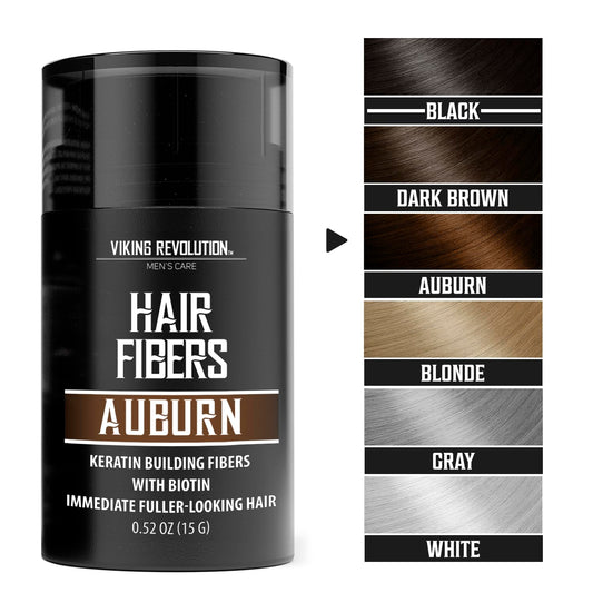 Auburn Hair Fibers for Thinning Hair