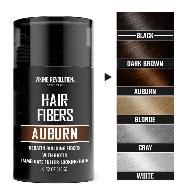 Auburn Hair Fibers for Thinning Hair