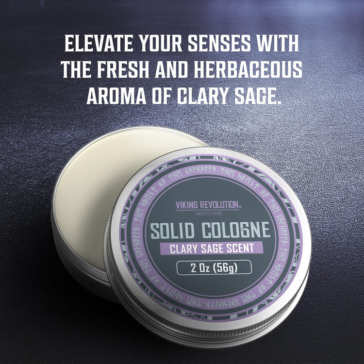 Solid Cologne 2 Oz Single Clary Sage