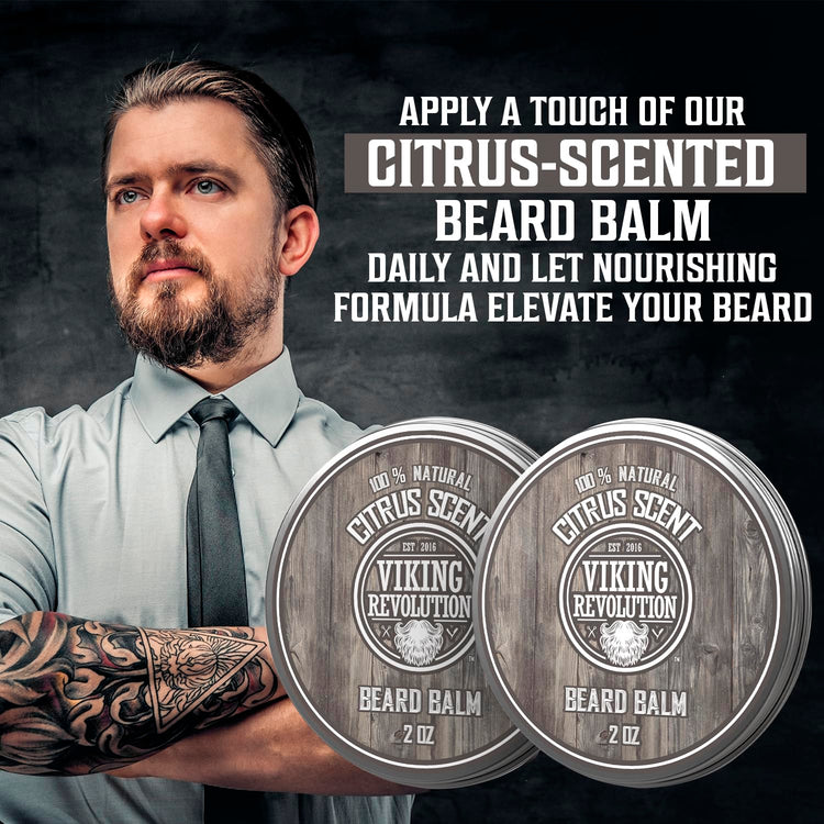 Citrus Beard Balm - 2 Pack