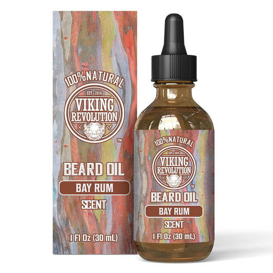 Bay Rum Beard Oil is an all-natural beard oil conditioner ideal for maintaining your beard. Housed in sleek packaging, the 1 fl oz (30 ml) bottle keeps your beard soft and nourished with each use.