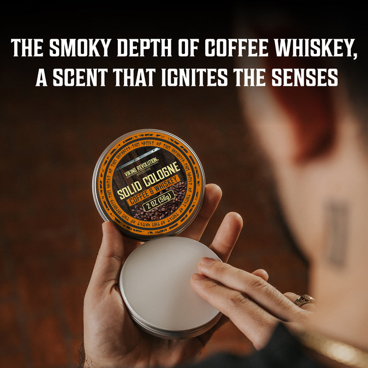 Coffee & Whiskey Mens Solid Cologne Men 2 Oz