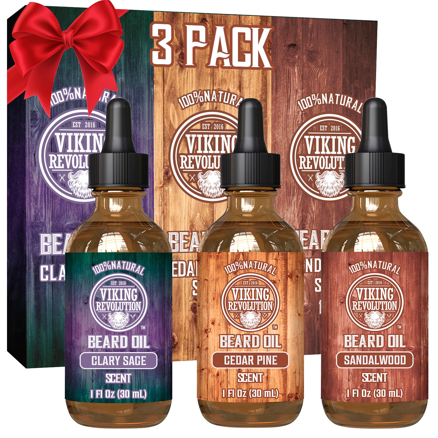 Beard Oil - 3 Pack (1oz)