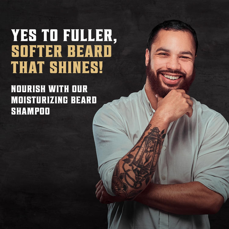 Beard Conditioner Spiced Vanilla with Argan Oil and Jojoba Oil 17oz