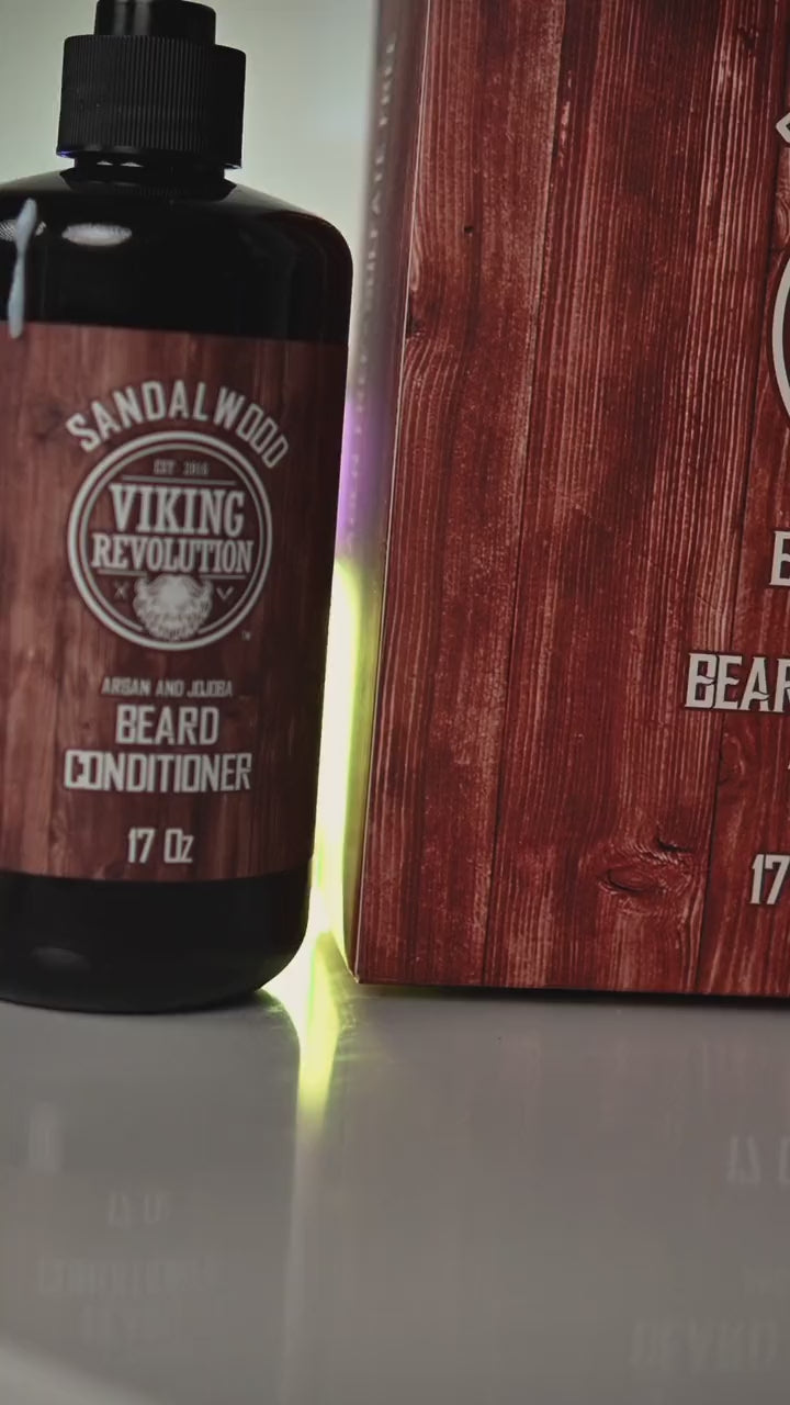 Sandalwood Beard Wash & Conditioner Set - 17oz