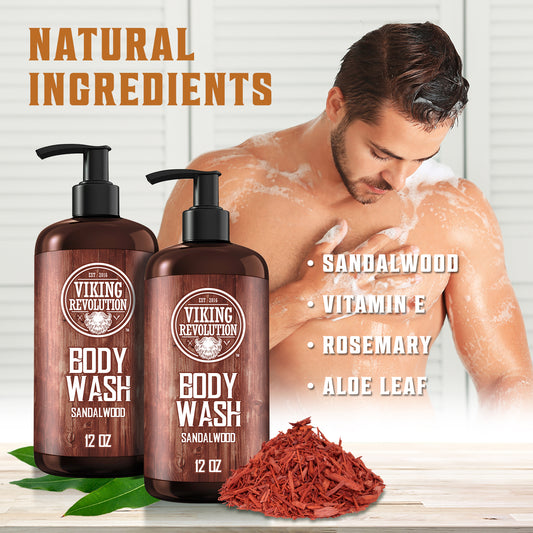 Sandalwood Body Wash - 2 Pack