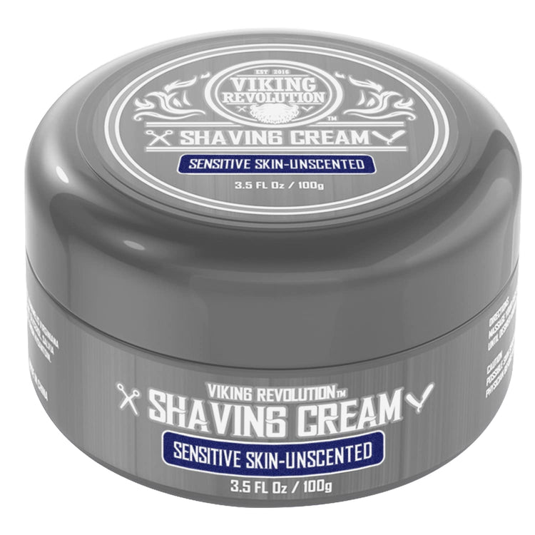 Unscented Shaving Cream for Sensitive Skin