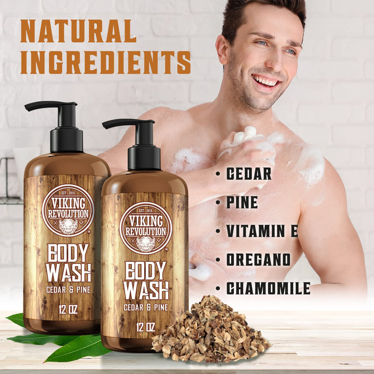 Cedar & Pine Body Wash - 2 Pack