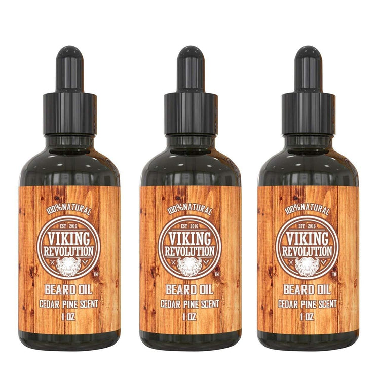 Cedar & Pine Beard Oil - 3 Pack