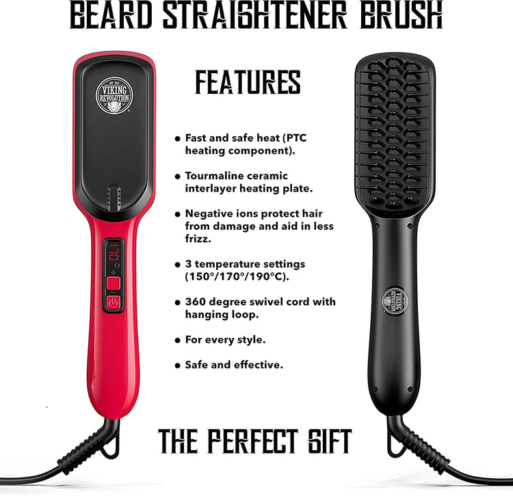 Beard Straightener Brush