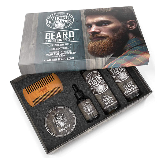 Peppermint & Eucalyptus Beard Grooming Kit