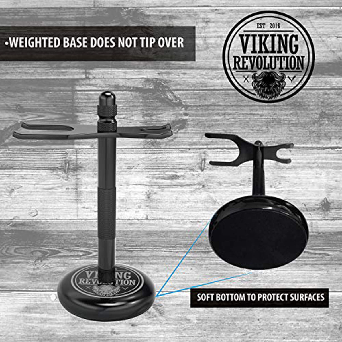 Black Safety Razor Stand