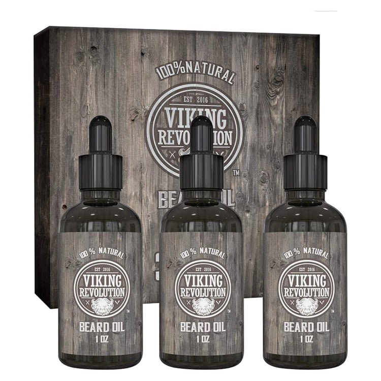 Unscented Beard Oil - 3 Pack
